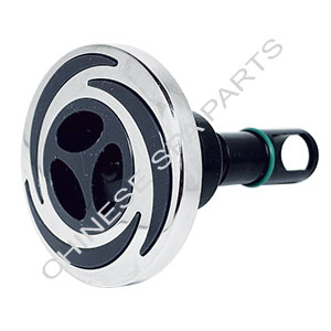 Bellagio 2 Inch Tri Curved Rotational Jet