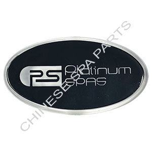 Platinum Spas Logo Insert for Infinity Headrest
